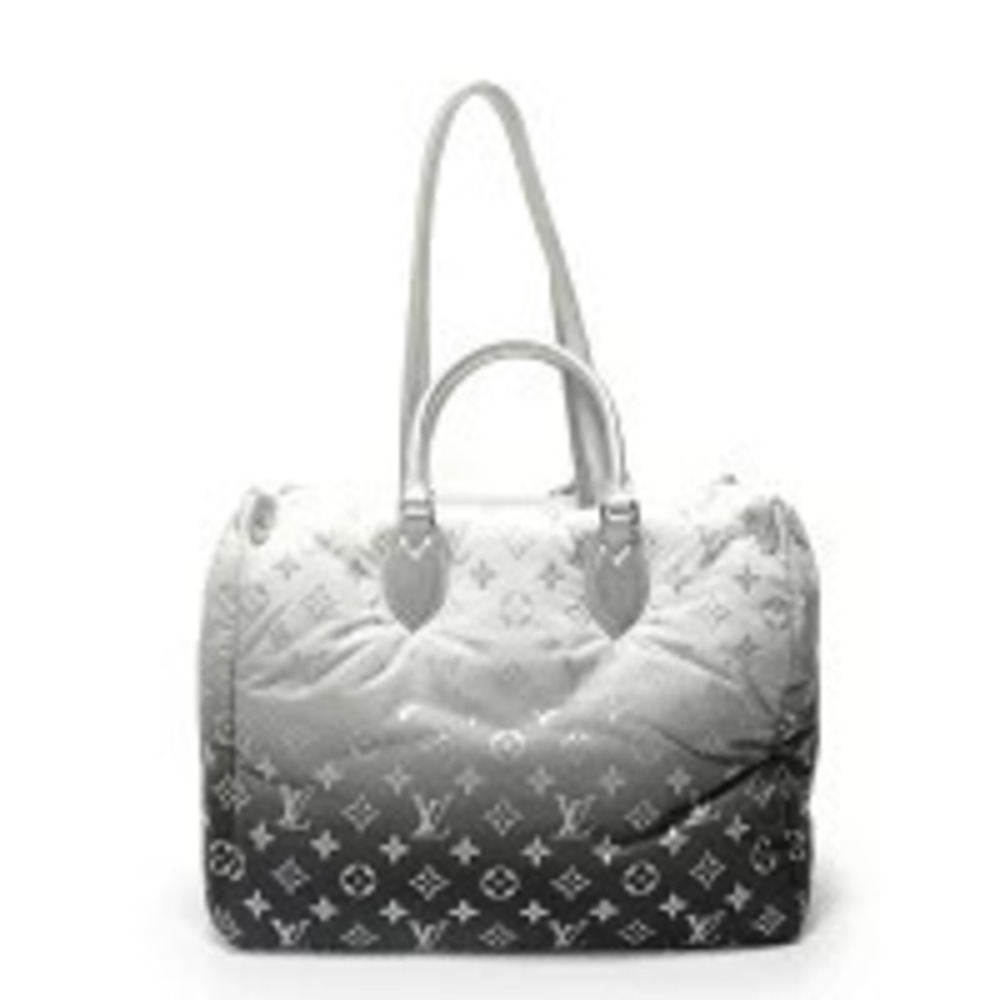 Louis Vuitton Ski On The Go Frost Silver Shoulder Bag White